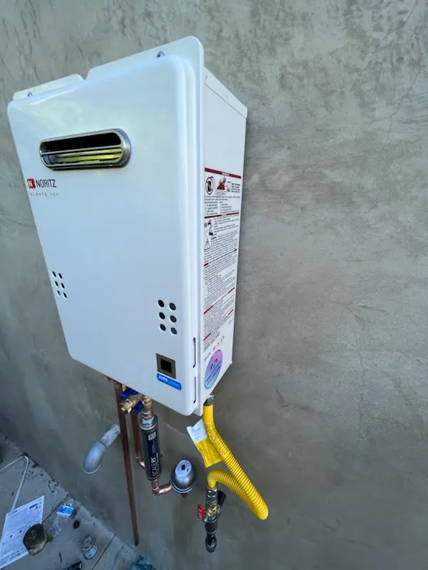 Tankless water heater installation for North Somers homes