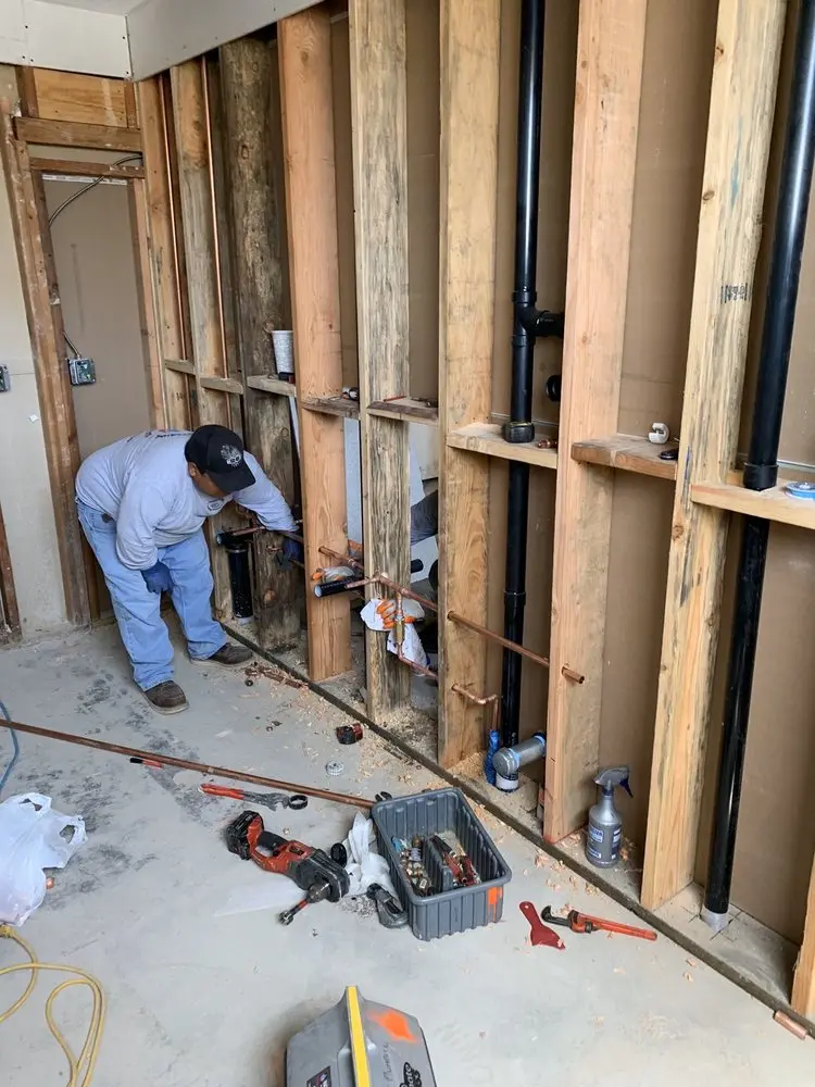 Commercial rough-in plumbing for Water Heater Replacement in North Somers